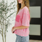 Who's That Girl Crochet Pocket T-Shirt