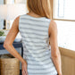 Wind In My Sails Striped Tank