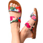 With a Twist Sandal in Flowers