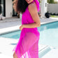 Wrapped In Summer Versatile Swim Cover in Pink