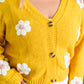 You're Enough Floral Cardigan