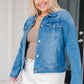 Every Occasion Denim Button Up Jacket