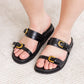 Tess Sandal in Black