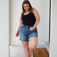 Rory High Rise Denim Shorts