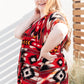 Abstract Aztec Top