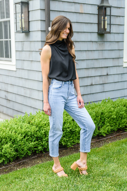 A-Game Mom Fit Jeans (1,3,5)