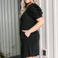 All in The Sleeve Dress in Black (XS)