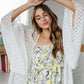 Beachside Babe Kimono In Ivory
