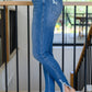 Bethany Frayed Hem Detail Skinny Jeans (22W)