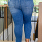 Bethany Frayed Hem Detail Skinny Jeans (22W)