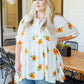 Blissed Out Button Up Babydoll Tunic