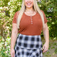 Call Me On Line Two Plaid Mini Skort