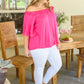 Capture The Moment Top In Pink