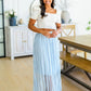 Cascading Ruffles A-Line Skirt