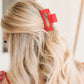 Claw Clip Set of 4 in Red