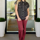 Cool and Carefree Denim Button Down