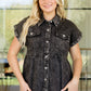 Cool and Carefree Denim Button Down