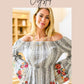 Fantastic Filigree Peplum Blouse