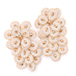 Falling Petals Earrings in Ivory