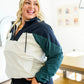 Dash Color Block 1/4 Zip Pullover