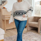 Don't Waver Fringe Detail Sweater