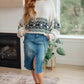 Always Be There Cargo Denim Skirt