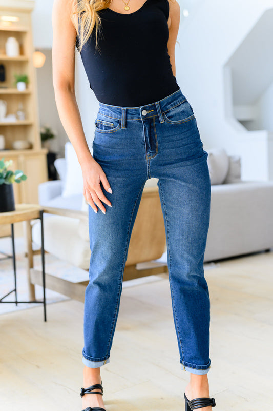 Downtown High Rise Boyfriend Jeans