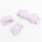 Effortless Days Stretchy Headband & Wristband Set in Lilac
