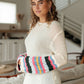 End of the Story Striped Sleeve Sweater