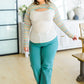 Evidently Extra Peekaboo Cut Out Top