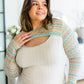 Evidently Extra Peekaboo Cut Out Top