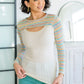 Evidently Extra Peekaboo Cut Out Top