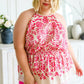Fantastic Filigree Peplum Blouse