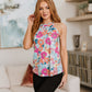 Festival Season Floral Halter Tank