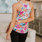 Festival Season Floral Halter Tank