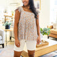 Floral Feels Flutter Sleeve Babydoll Blouse