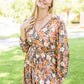 Floral Vibrations Dress
