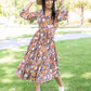 Floral Vibrations Dress