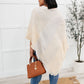 Forever Loved Poncho in Grey