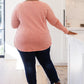 Fun Beginnings Raglan Top In Dusty Mauve