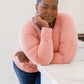 Fun Beginnings Raglan Top In Dusty Mauve