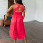 Good Idea Jumpsuit in Red