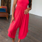 Good Idea Jumpsuit in Red