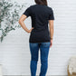 Grateful Heart Graphic T-Shirt In Black