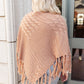 Hanging For The Weekend Poncho In Mocha
