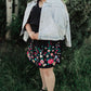 Happy To See You Floral Embroidered Dress