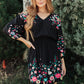 Happy To See You Floral Embroidered Dress