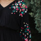 Happy To See You Floral Embroidered Dress