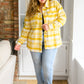 Hard To Miss Shacket In Mustard