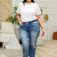 Harley Distressed Ankle Hem Jeans (22,24)